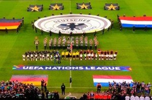 Länderspiel-Zeremonie am 19.11.2018